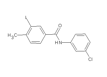 N-(3-chlorophenyl)-3-iodo-4-methylbenzamide