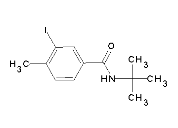 N-(tert-butyl)-3-iodo-4-methylbenzamide