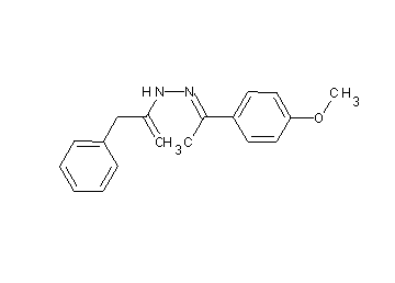 N'-[1-(4-methoxyphenyl)ethylidene]-2-phenylacetohydrazide