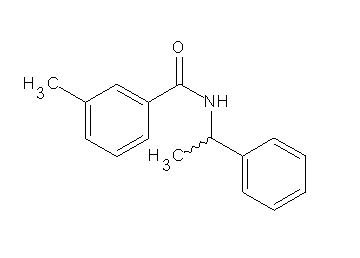 3-methyl-N-(1-phenylethyl)benzamide