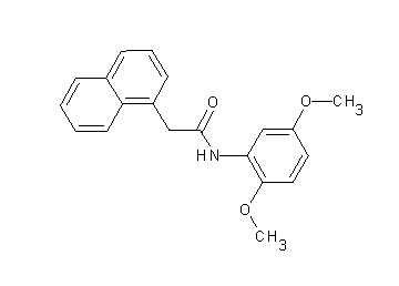 N-(2,5-dimethoxyphenyl)-2-(1-naphthyl)acetamide - Click Image to Close