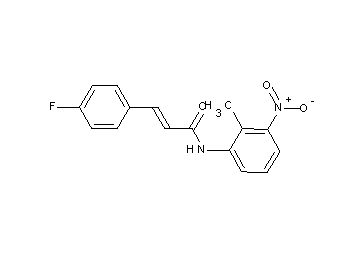 3-(4-fluorophenyl)-N-(2-methyl-3-nitrophenyl)acrylamide