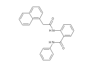 2-[(1-naphthylacetyl)amino]-N-phenylbenzamide