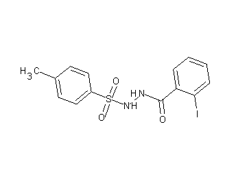 2-iodo-N'-[(4-methylphenyl)sulfonyl]benzohydrazide