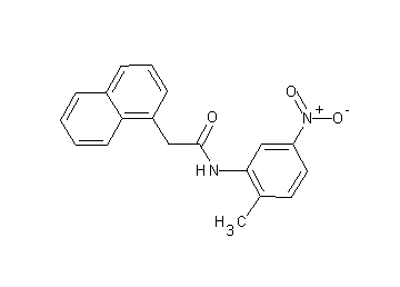 N-(2-methyl-5-nitrophenyl)-2-(1-naphthyl)acetamide