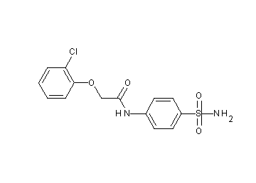 N-[4-(aminosulfonyl)phenyl]-2-(2-chlorophenoxy)acetamide