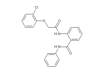 2-{[(2-chlorophenoxy)acetyl]amino}-N-phenylbenzamide