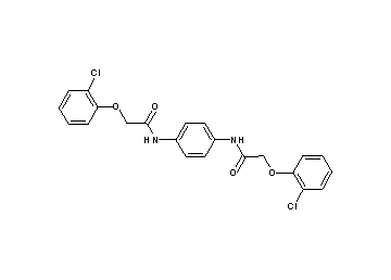 N,N'-1,4-phenylenebis[2-(2-chlorophenoxy)acetamide] - Click Image to Close