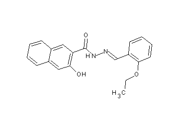 N'-(2-ethoxybenzylidene)-3-hydroxy-2-naphthohydrazide