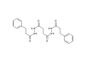 N'1,N'4-bis(3-phenylpropanoyl)succinohydrazide