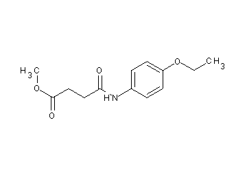 methyl 4-[(4-ethoxyphenyl)amino]-4-oxobutanoate