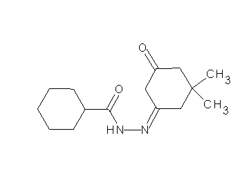 N'-(3,3-dimethyl-5-oxocyclohexylidene)cyclohexanecarbohydrazide
