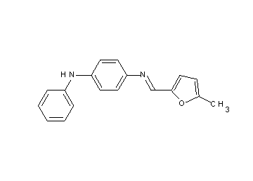 N-[(5-methyl-2-furyl)methylene]-N'-phenyl-1,4-benzenediamine