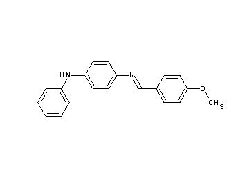 N-(4-methoxybenzylidene)-N'-phenyl-1,4-benzenediamine
