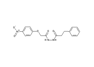 N'-[(4-nitrophenoxy)acetyl]-3-phenylpropanohydrazide
