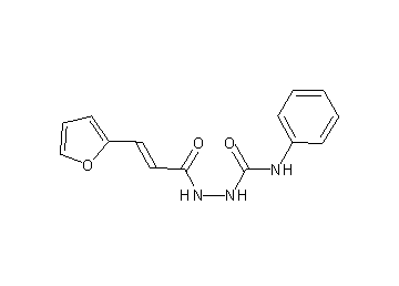 2-[3-(2-furyl)acryloyl]-N-phenylhydrazinecarboxamide