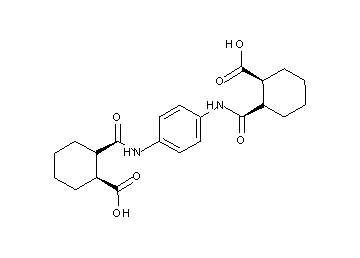 2,2'-[1,4-phenylenebis(iminocarbonyl)]dicyclohexanecarboxylic acid
