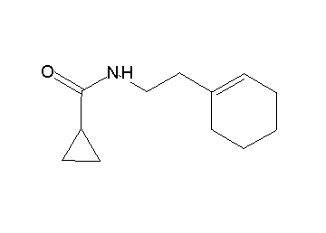 N-[2-(1-cyclohexen-1-yl)ethyl]cyclopropanecarboxamide