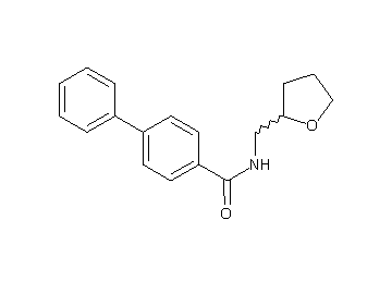 N-(tetrahydro-2-furanylmethyl)-4-biphenylcarboxamide