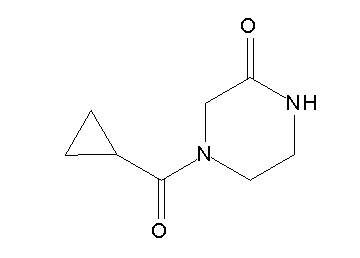 4-(cyclopropylcarbonyl)-2-piperazinone