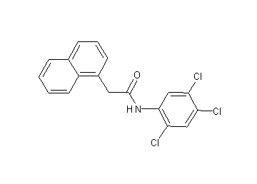 2-(1-naphthyl)-N-(2,4,5-trichlorophenyl)acetamide