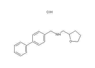 (4-biphenylylmethyl)(tetrahydro-2-furanylmethyl)amine hydrochloride