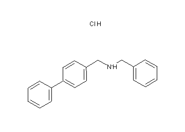 N-benzyl-1-(4-biphenylyl)methanamine hydrochloride