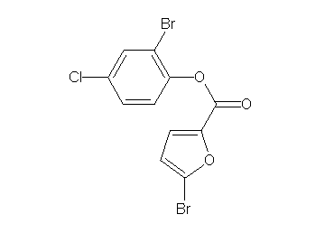 2-bromo-4-chlorophenyl 5-bromo-2-furoate - Click Image to Close