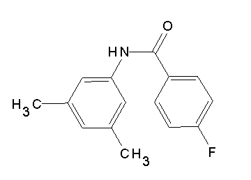 N-(3,5-dimethylphenyl)-4-fluorobenzamide - Click Image to Close