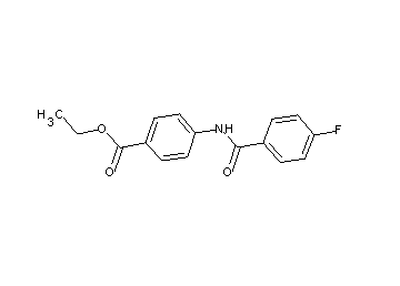 ethyl 4-[(4-fluorobenzoyl)amino]benzoate
