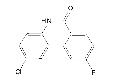 N-(4-chlorophenyl)-4-fluorobenzamide