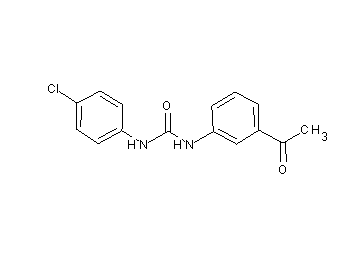 N-(3-acetylphenyl)-N'-(4-chlorophenyl)urea
