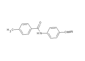 N-(4-cyanophenyl)-4-methylbenzamide