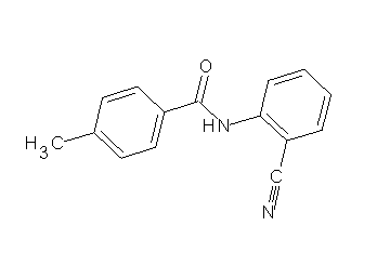 N-(2-cyanophenyl)-4-methylbenzamide