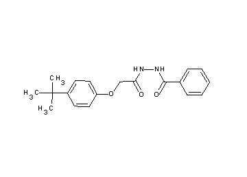 N'-[2-(4-tert-butylphenoxy)acetyl]benzohydrazide