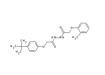 2-(4-tert-butylphenoxy)-N'-[(2-methylphenoxy)acetyl]acetohydrazide - Click Image to Close