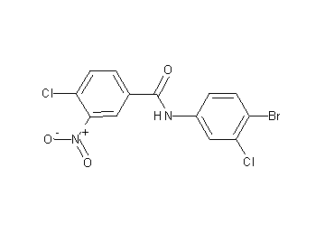 N-(4-bromo-3-chlorophenyl)-4-chloro-3-nitrobenzamide