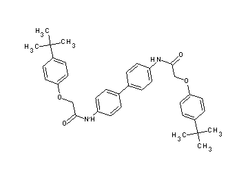 N,N'-4,4'-biphenyldiylbis[2-(4-tert-butylphenoxy)acetamide]