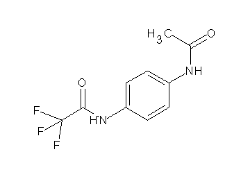 N-[4-(acetylamino)phenyl]-2,2,2-trifluoroacetamide