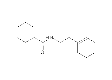 N-[2-(1-cyclohexen-1-yl)ethyl]cyclohexanecarboxamide