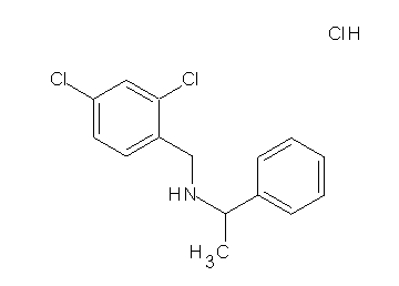 N-(2,4-dichlorobenzyl)-1-phenylethanamine hydrochloride