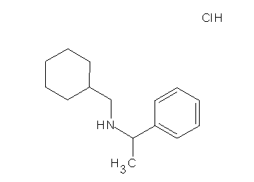 N-(cyclohexylmethyl)-1-phenylethanamine hydrochloride - Click Image to Close