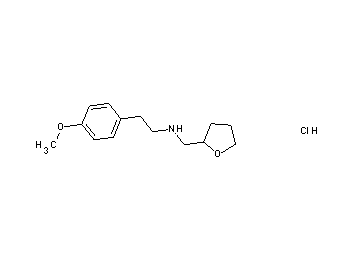 [2-(4-methoxyphenyl)ethyl](tetrahydro-2-furanylmethyl)amine hydrochloride