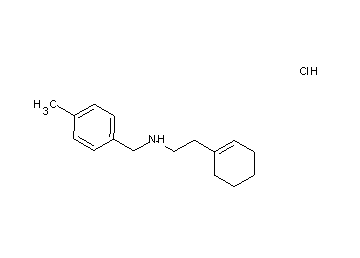 [2-(1-cyclohexen-1-yl)ethyl](4-methylbenzyl)amine hydrochloride
