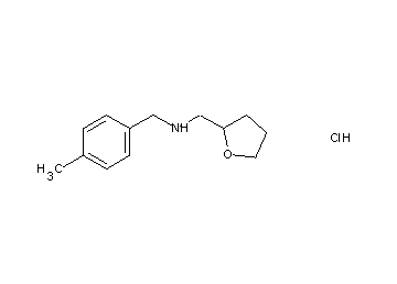 (4-methylbenzyl)(tetrahydro-2-furanylmethyl)amine hydrochloride