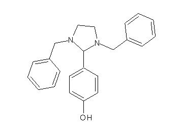 4-(1,3-dibenzyl-2-imidazolidinyl)phenol