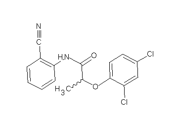 N-(2-cyanophenyl)-2-(2,4-dichlorophenoxy)propanamide