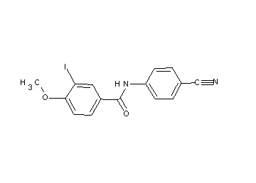 N-(4-cyanophenyl)-3-iodo-4-methoxybenzamide