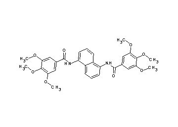 N,N'-1,5-naphthalenediylbis(3,4,5-trimethoxybenzamide)