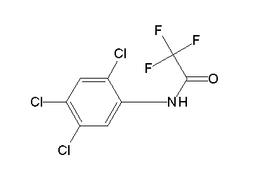 2,2,2-trifluoro-N-(2,4,5-trichlorophenyl)acetamide